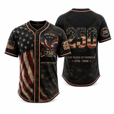250th Anniversary Patriotic Baseball Jersey