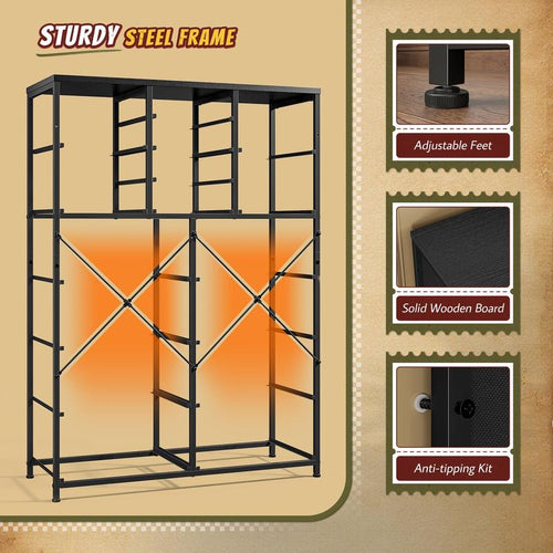 12-Drawer Fabric Dresser: Bedroom Organization