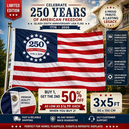 The 250th Anniversary American Flag · 1776–2026