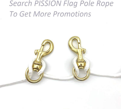 Brass Flag Mounting Grommets Set