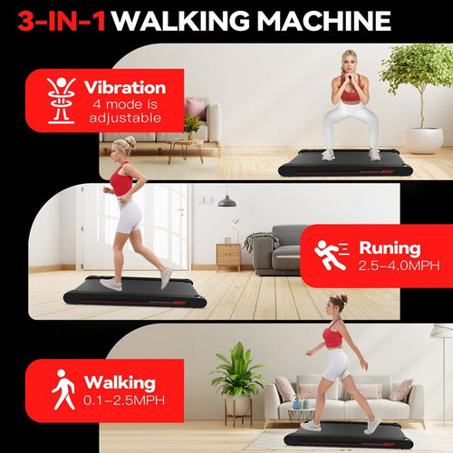 Walk, Run, Vibrate — One Machine Does It All