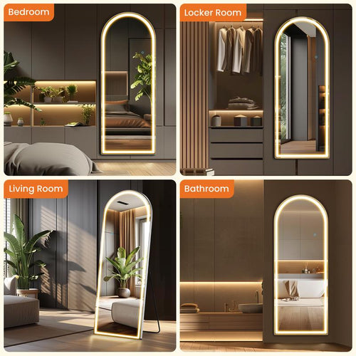 Smart LED Vanity Mirror: True-Color Makeup Lighting