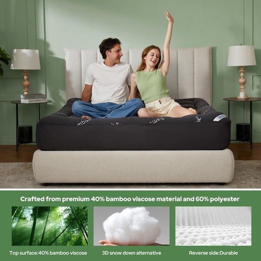 Finally Sleep Cool, Pain-Free, and Feel Deeply Rested. Without Buying a New Mattress
