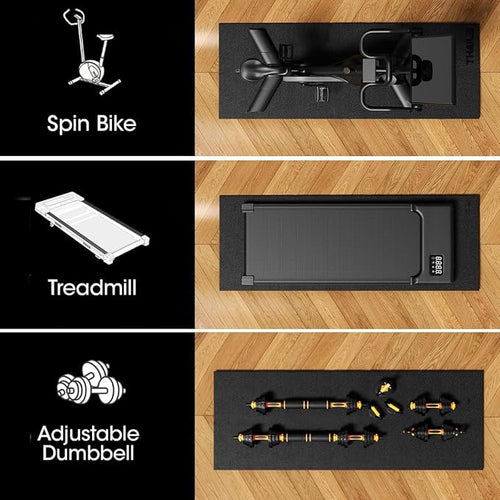 Walk, Run, Vibrate — One Mat Does It All
