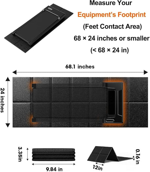 Walk, Run, Vibrate — One Mat Does It All