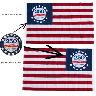 The 250th Anniversary American Flag · 1776–2026