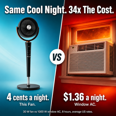 The Bedroom Pedestal Fan: Quiet Airflow for Cooler Sleep