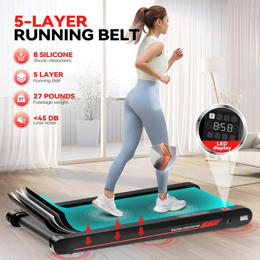 Walk, Run, Vibrate — One Machine Does It All
